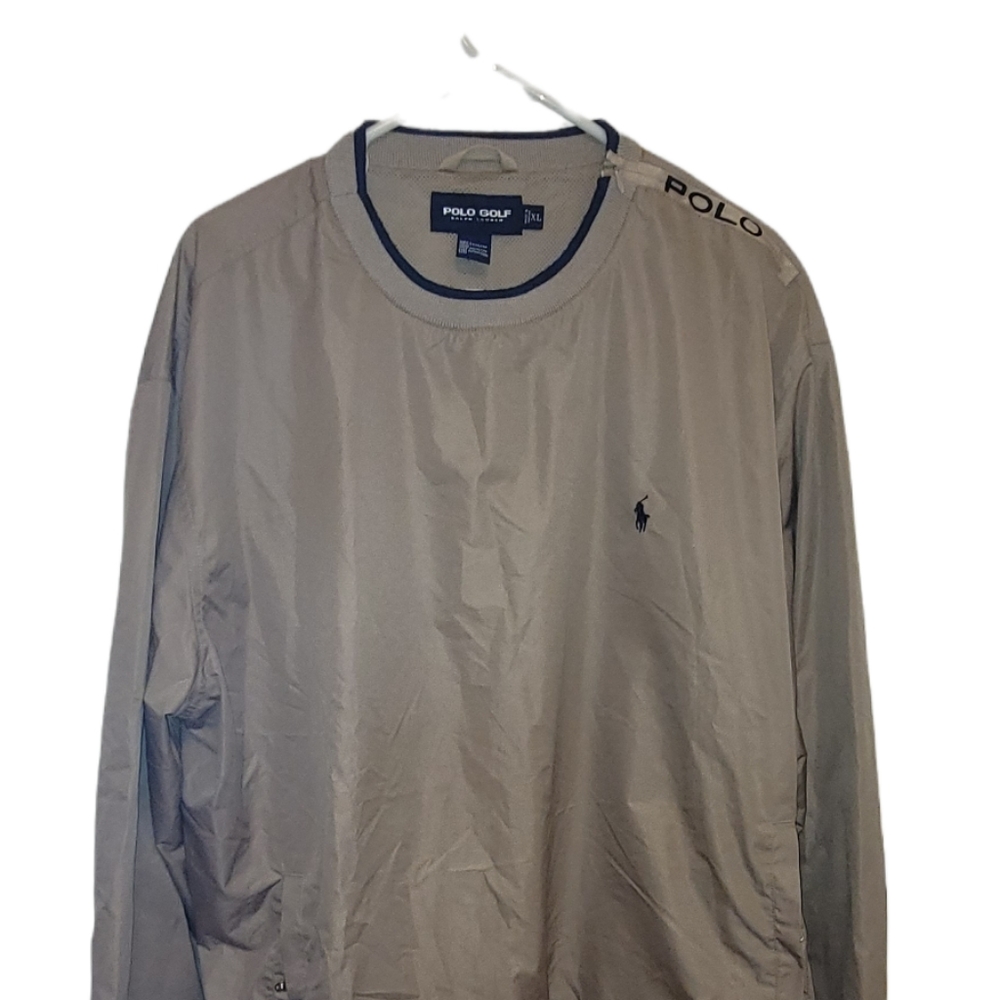 Ralph Lauren Polo Golf vintage Crewneck  windbreaker size XL